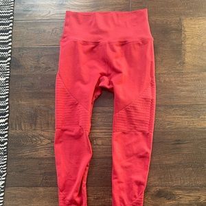 Alphalete Red Revival Leggings